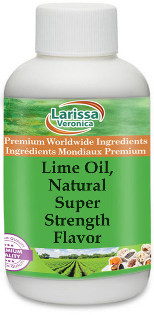 Lime Oil, Natural Super Strength Flavor