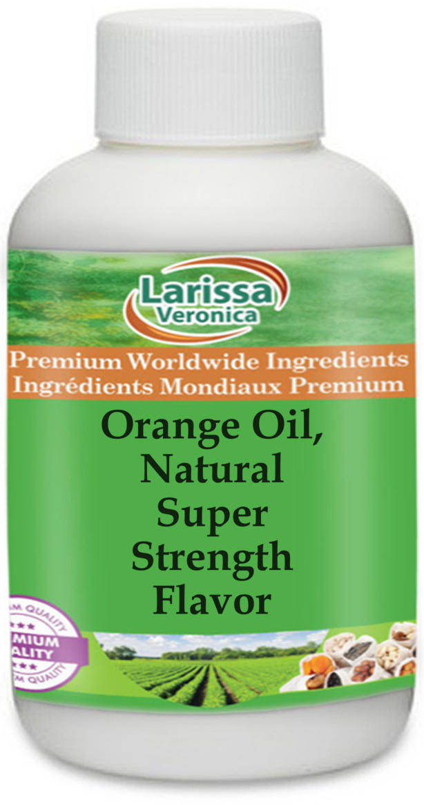 Orange Oil, Natural Super Strength Flavor