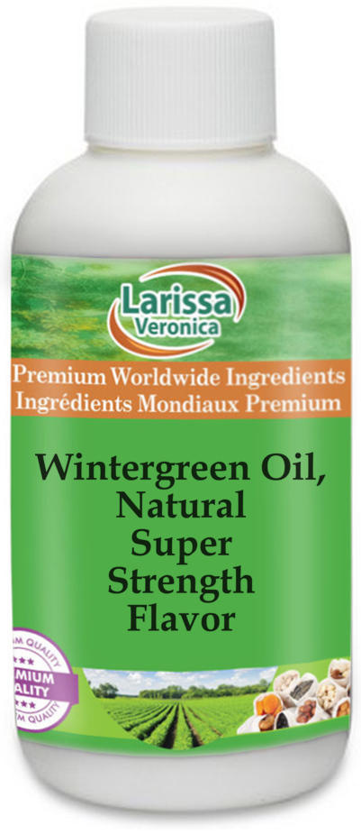 Wintergreen Oil, Natural Super Strength Flavor