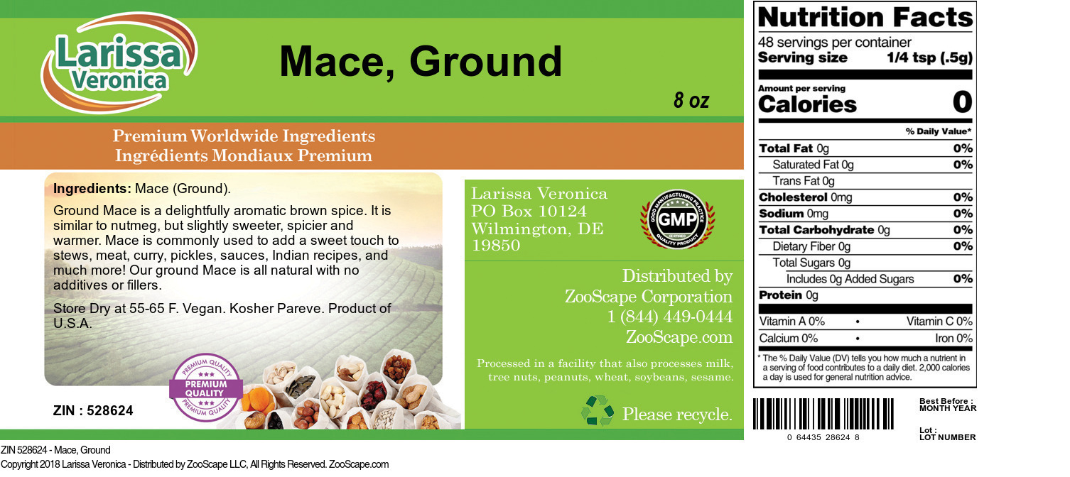 Mace, Ground - Label