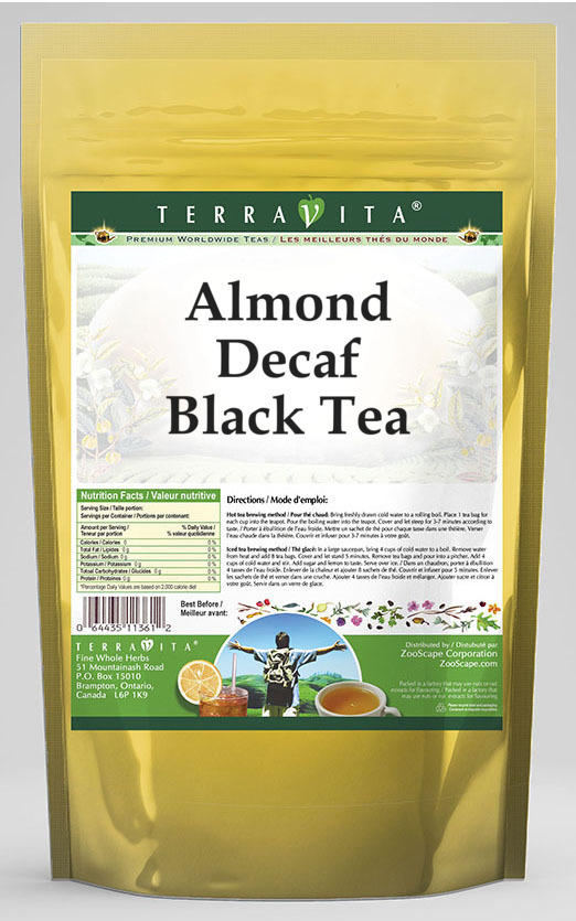 Almond Decaf Black Tea