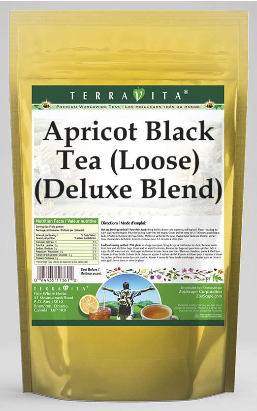 Apricot Black Tea (Loose) (Deluxe Blend)