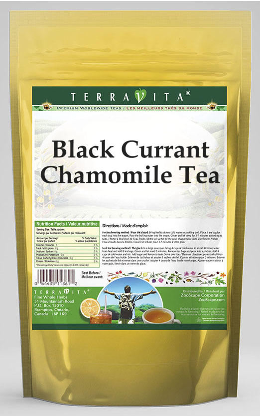 Black Currant Chamomile Tea