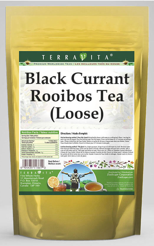 Black Currant Rooibos Tea (Loose)