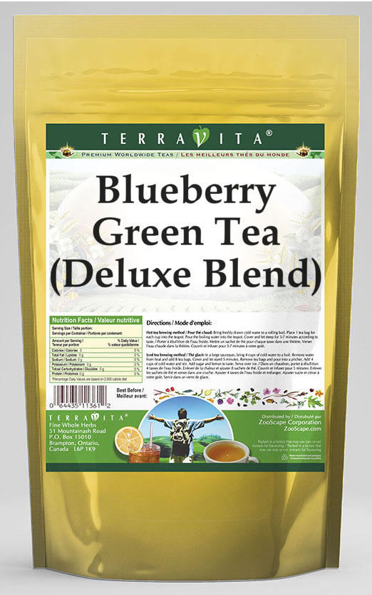 Blueberry Green Tea (Deluxe Blend)