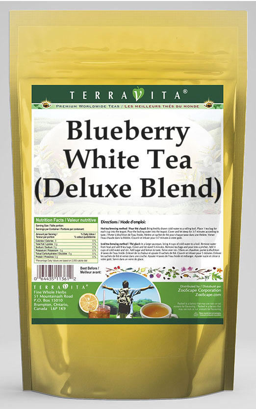 Blueberry White Tea (Deluxe Blend)