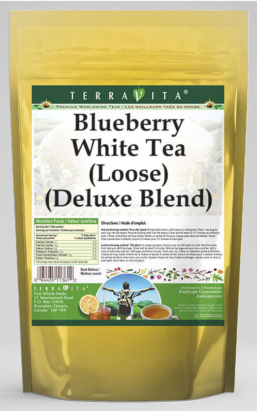 Blueberry White Tea (Loose) (Deluxe Blend)