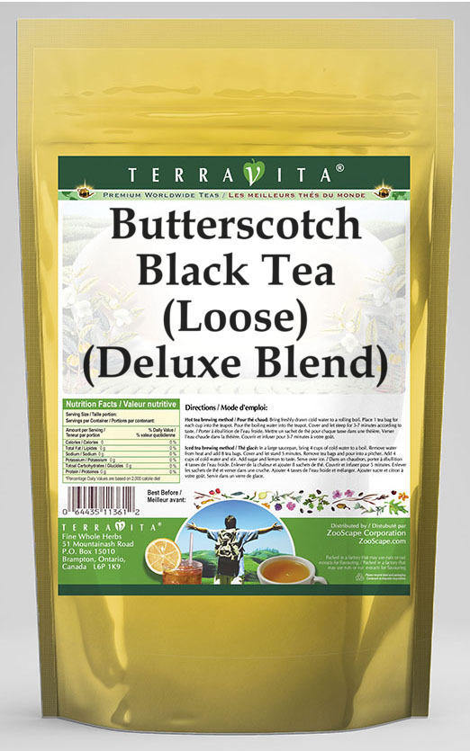 Butterscotch Black Tea (Loose) (Deluxe Blend)