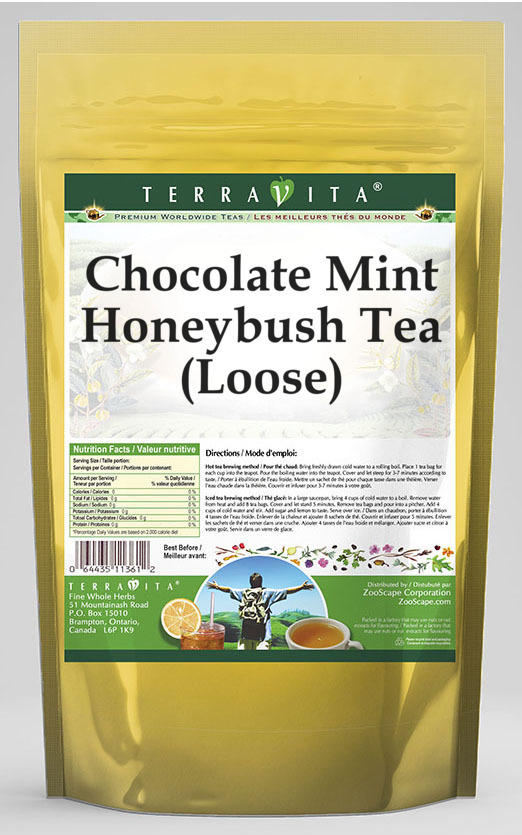 Chocolate Mint Honeybush Tea (Loose)