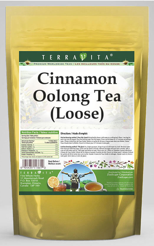 Cinnamon Oolong Tea (Loose)