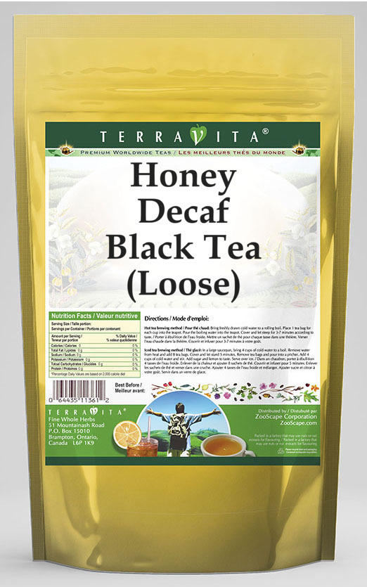 Honey Decaf Black Tea (Loose)