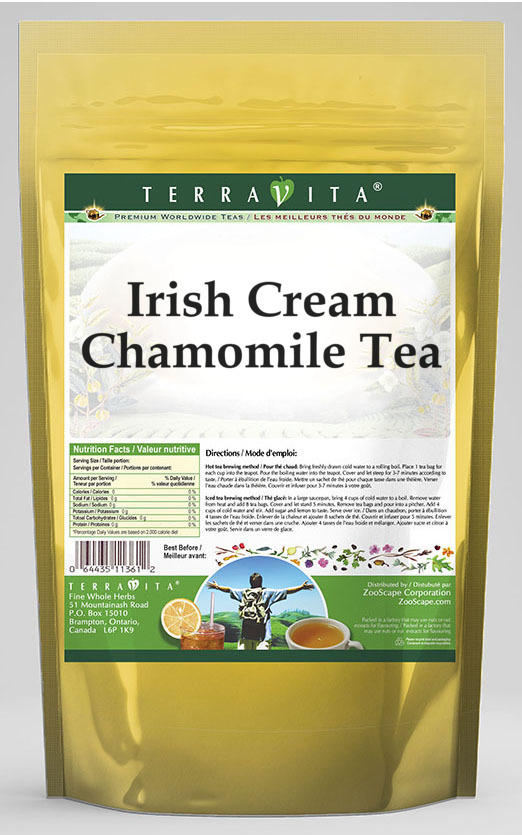Irish Cream Chamomile Tea