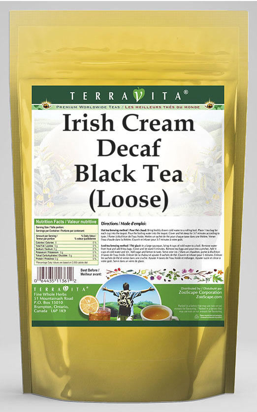 Irish Cream Decaf Black Tea (Loose)