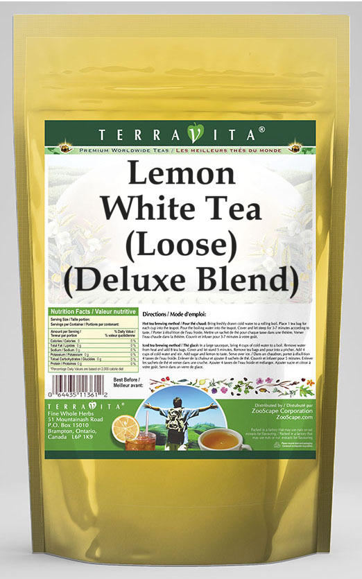 Lemon White Tea (Loose) (Deluxe Blend)