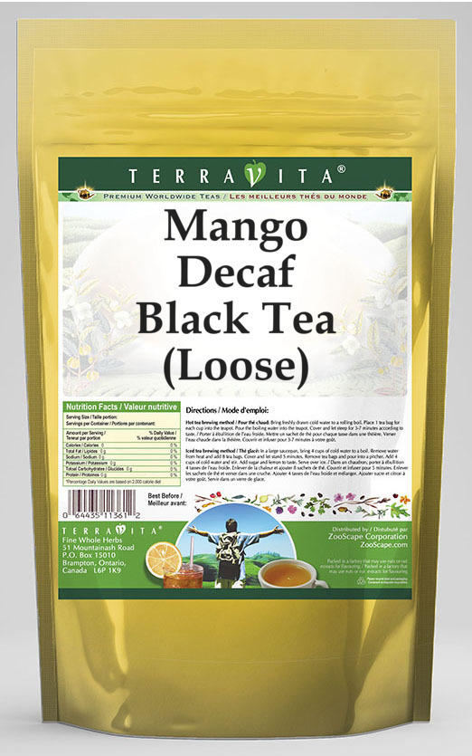 Mango Decaf Black Tea (Loose)