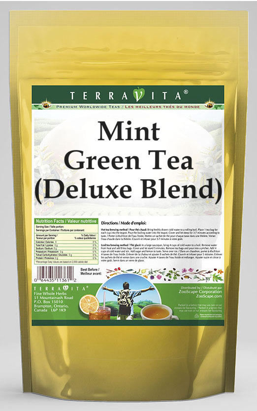 Mint Green Tea (Deluxe Blend)