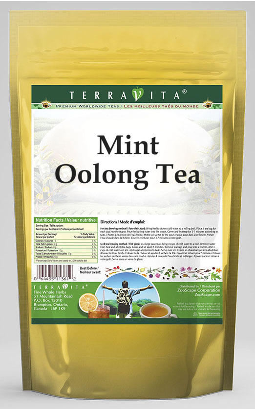 Mint Oolong Tea