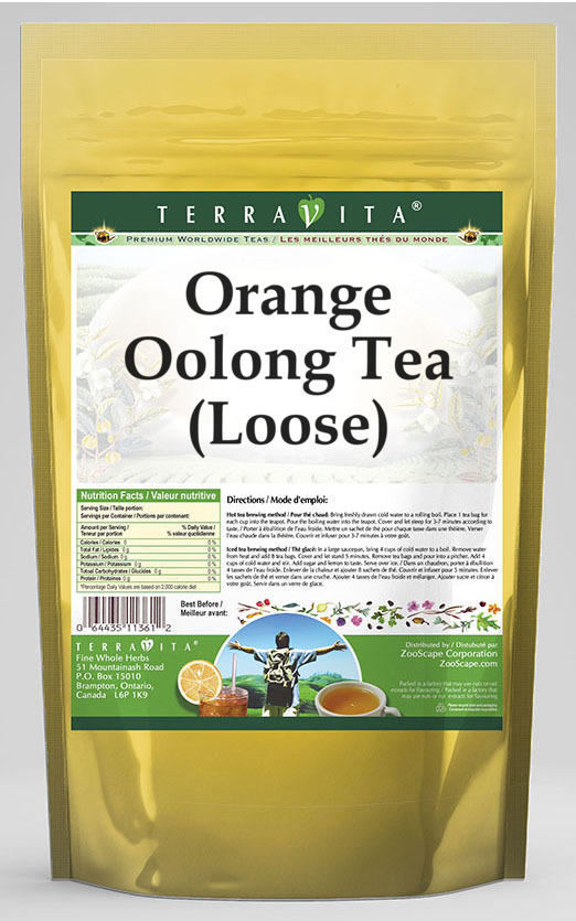 Orange Oolong Tea (Loose)