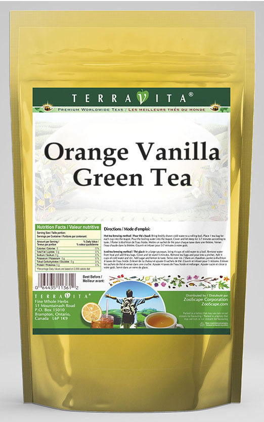 Orange Vanilla Green Tea