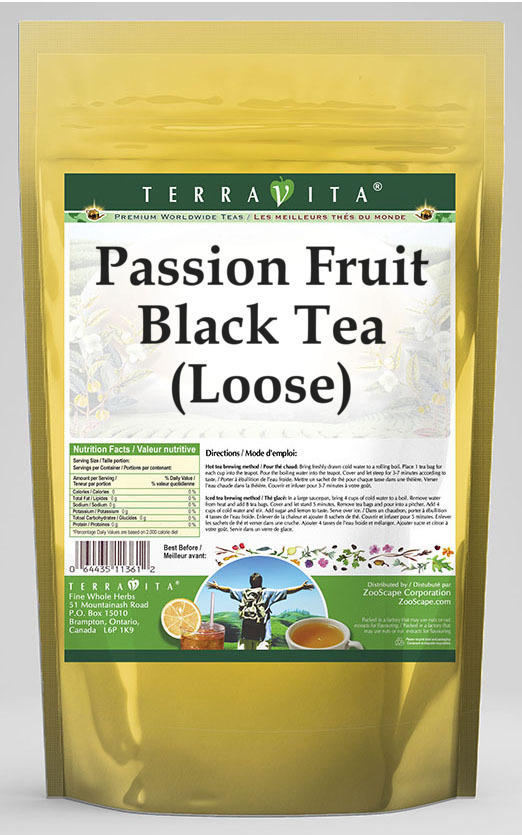 Passion Fruit Black Tea (Loose)