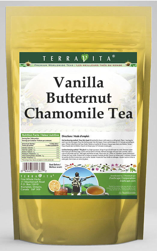 Vanilla Butternut Chamomile Tea