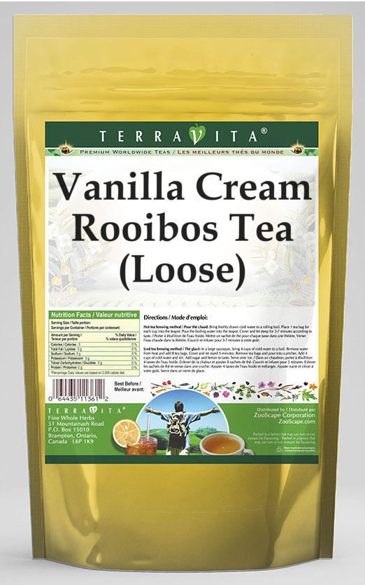 Vanilla Cream Rooibos Tea (Loose)