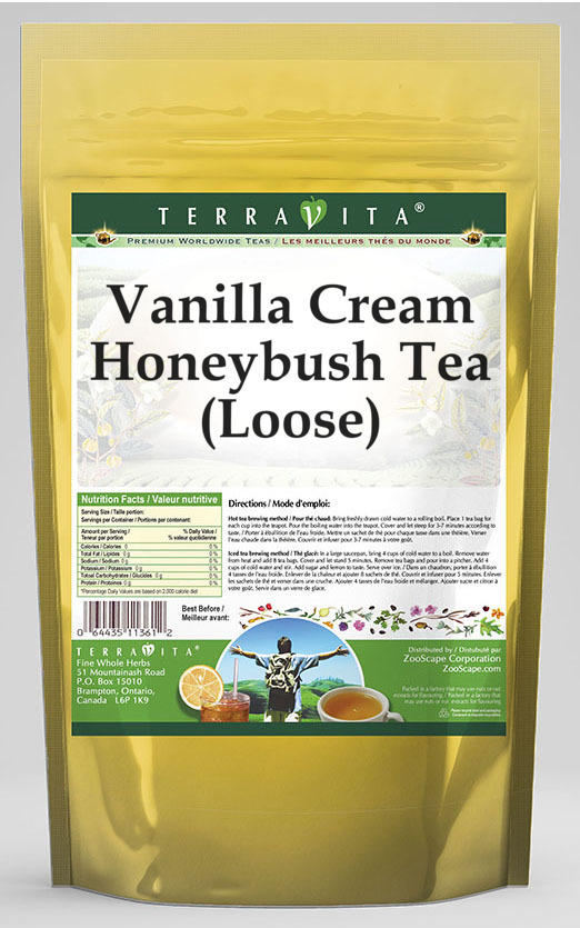 Vanilla Cream Honeybush Tea (Loose)