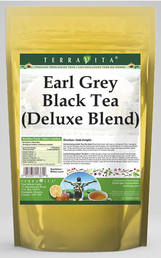 Earl Grey Black Tea (Deluxe Blend)