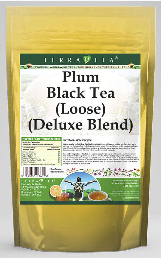 Plum Black Tea (Loose) (Deluxe Blend)