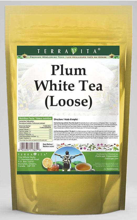 Plum White Tea (Loose)