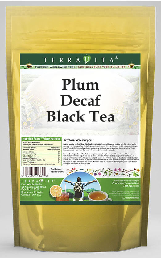 Plum Decaf Black Tea