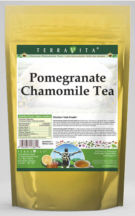 Pomegranate Chamomile Tea