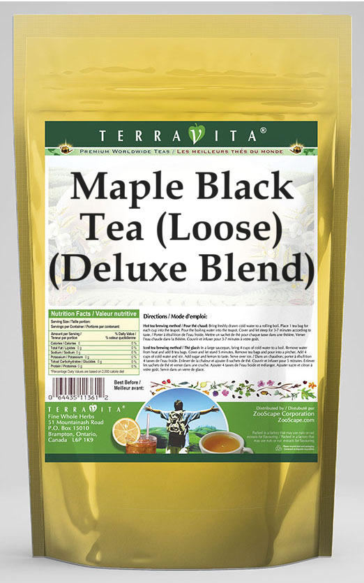 Maple Black Tea (Loose) (Deluxe Blend)