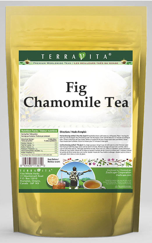 Fig Chamomile Tea