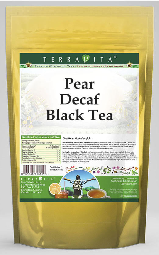 Pear Decaf Black Tea