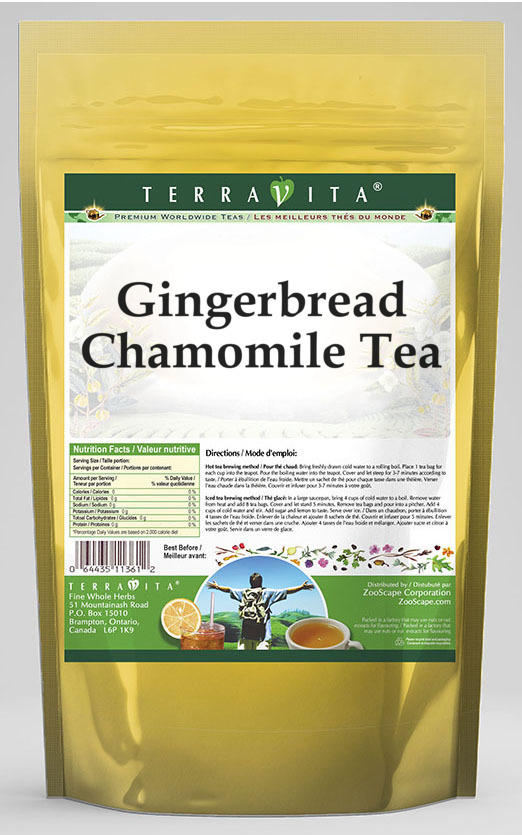 Gingerbread Chamomile Tea