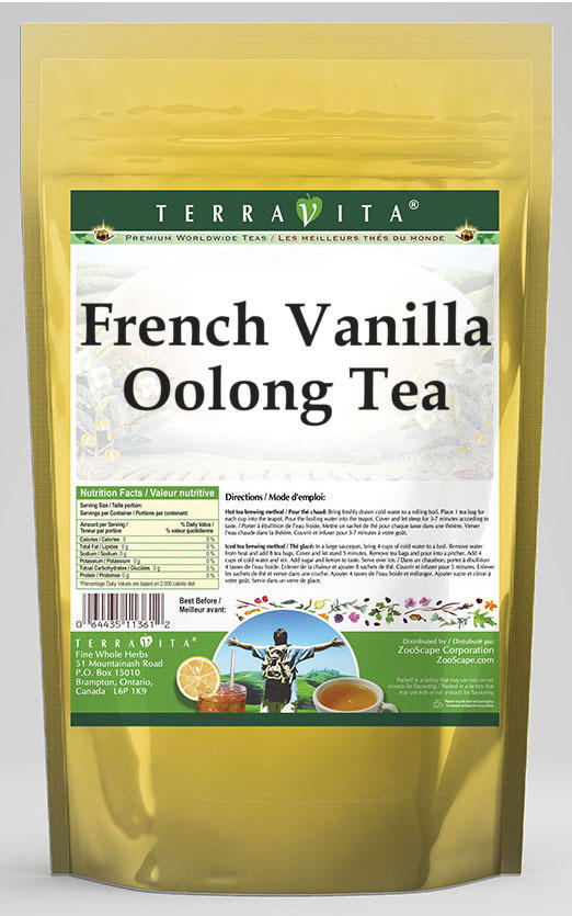 French Vanilla Oolong Tea