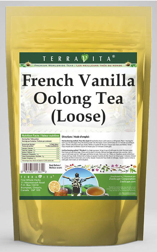 French Vanilla Oolong Tea (Loose)
