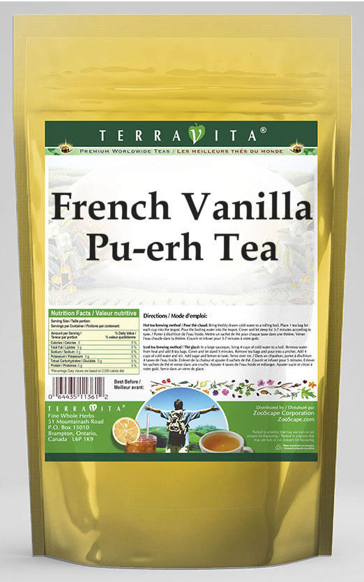 French Vanilla Pu-erh Tea