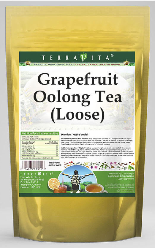 Grapefruit Oolong Tea (Loose)