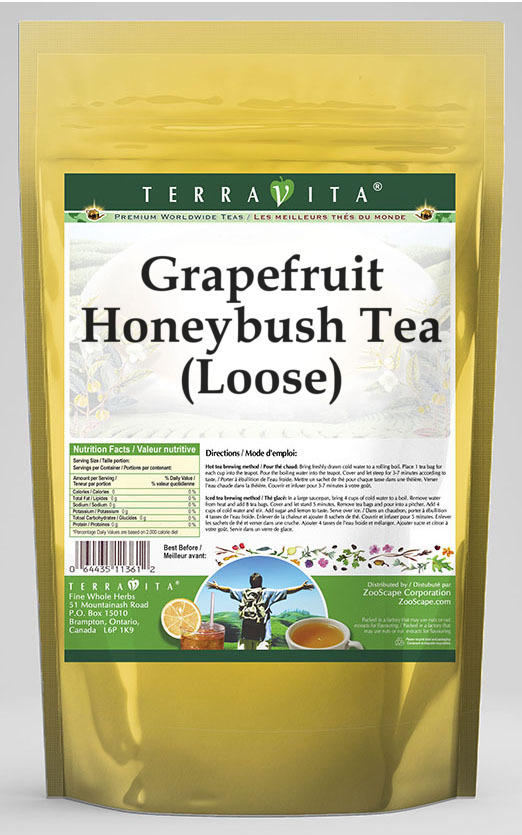 Grapefruit Honeybush Tea (Loose)