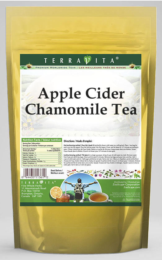 Apple Cider Chamomile Tea