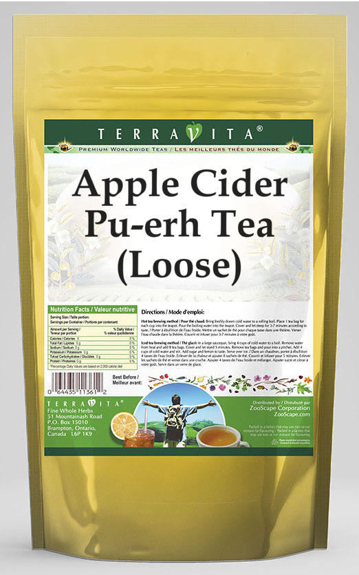 Apple Cider Pu-erh Tea (Loose)