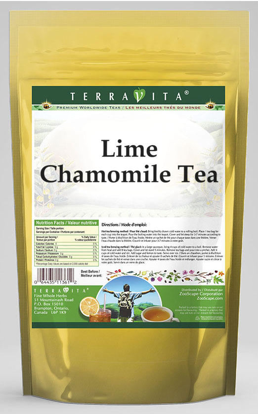 Lime Chamomile Tea