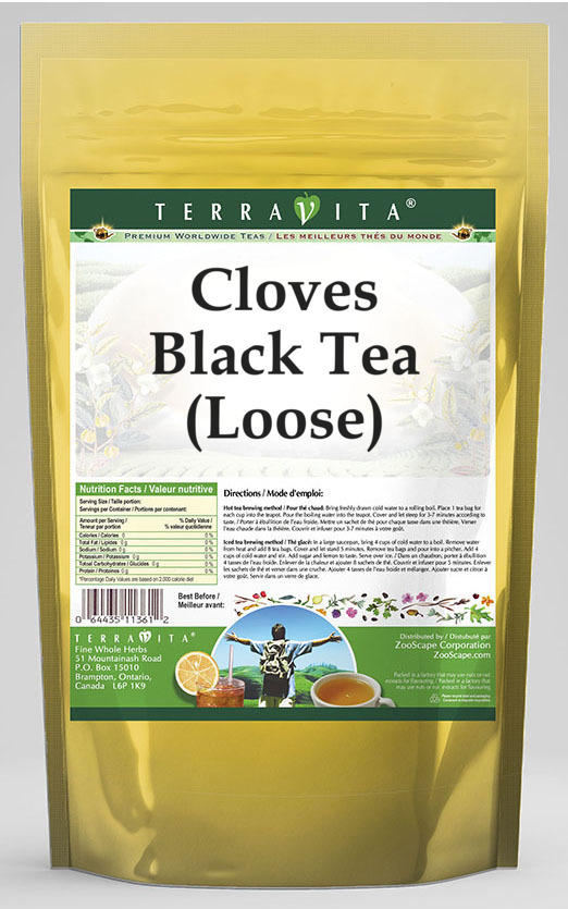Cloves Black Tea (Loose)