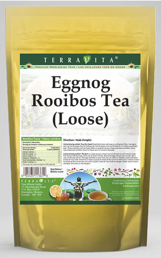 Eggnog Rooibos Tea (Loose)