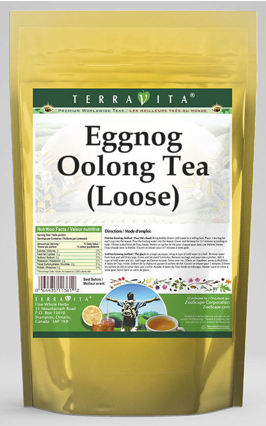 Eggnog Oolong Tea (Loose)