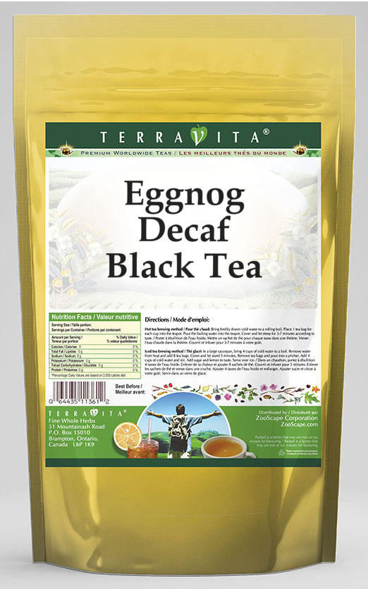 Eggnog Decaf Black Tea