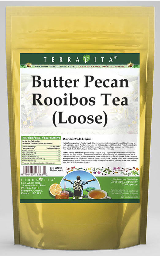 Butter Pecan Rooibos Tea (Loose)