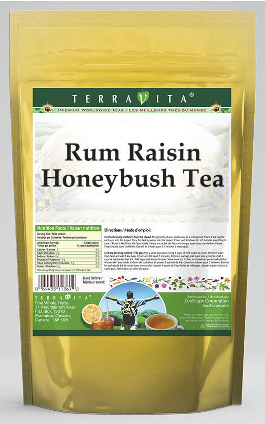 Rum Raisin Honeybush Tea